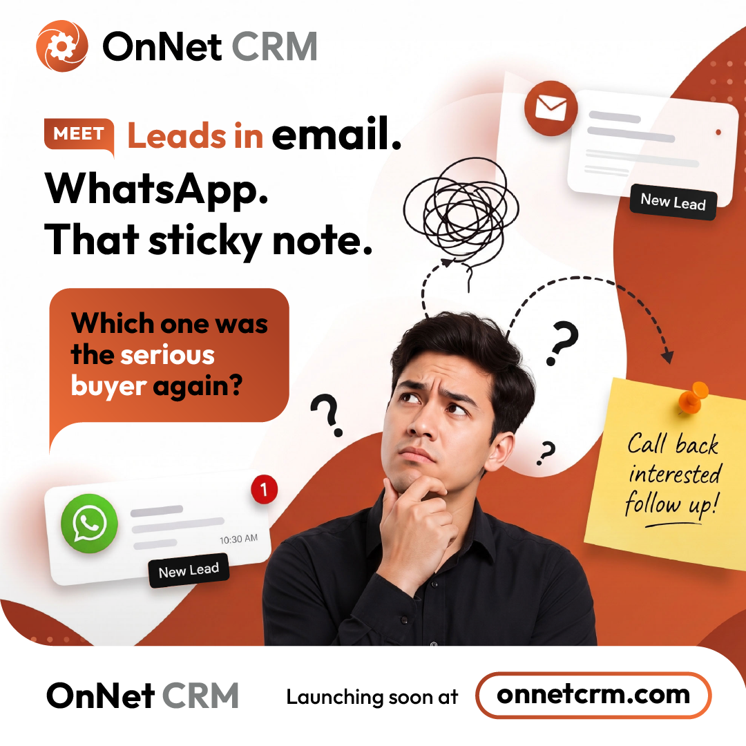 Your Leads Are in Five Places at Once. None of Them Is a CRM.