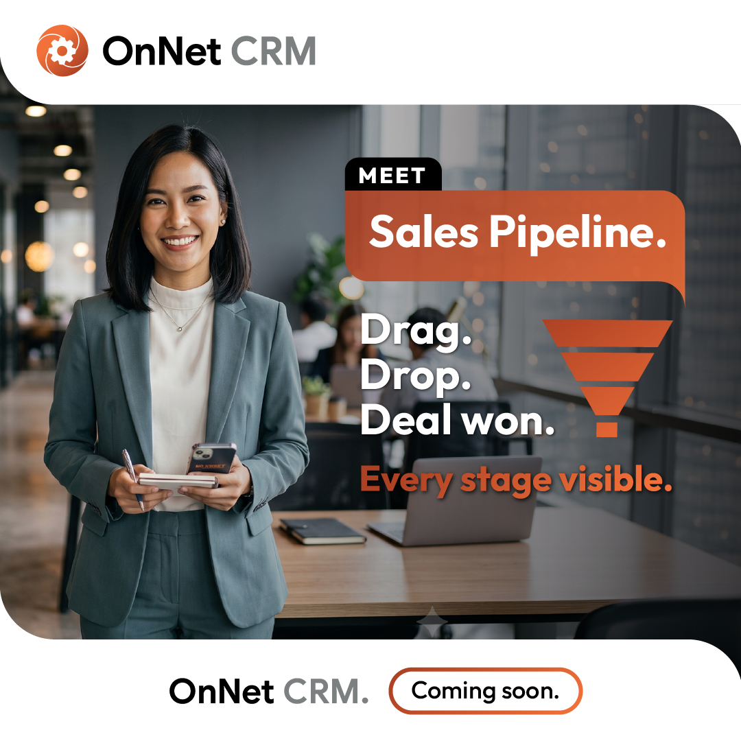 Meet OnNet CRM Sales Pipeline